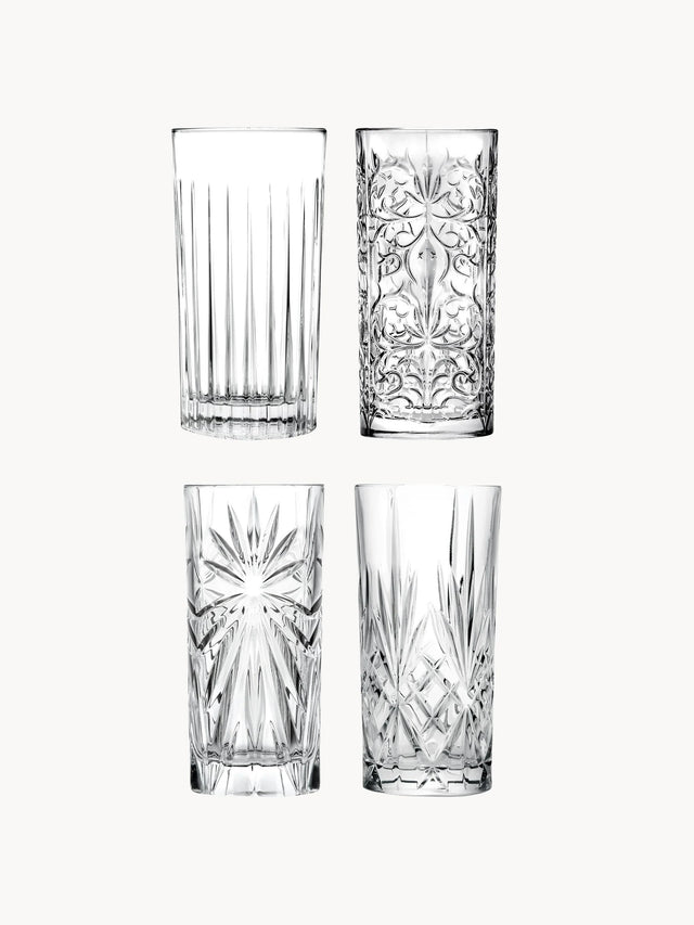 Set de 4 Vasos Long